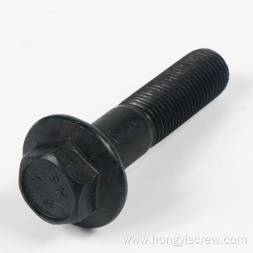 Black Oxide Metric Automotive Flange Bolt Class8.8